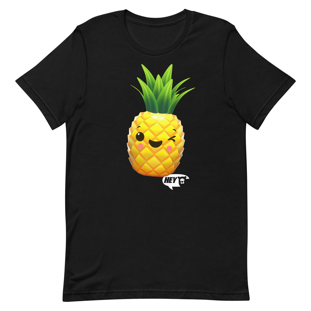 Pineapple Short Sleeve Unisex T Shirt