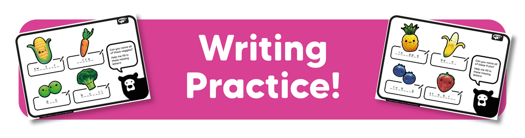 Printables-Writing – Hey Bear Sensory