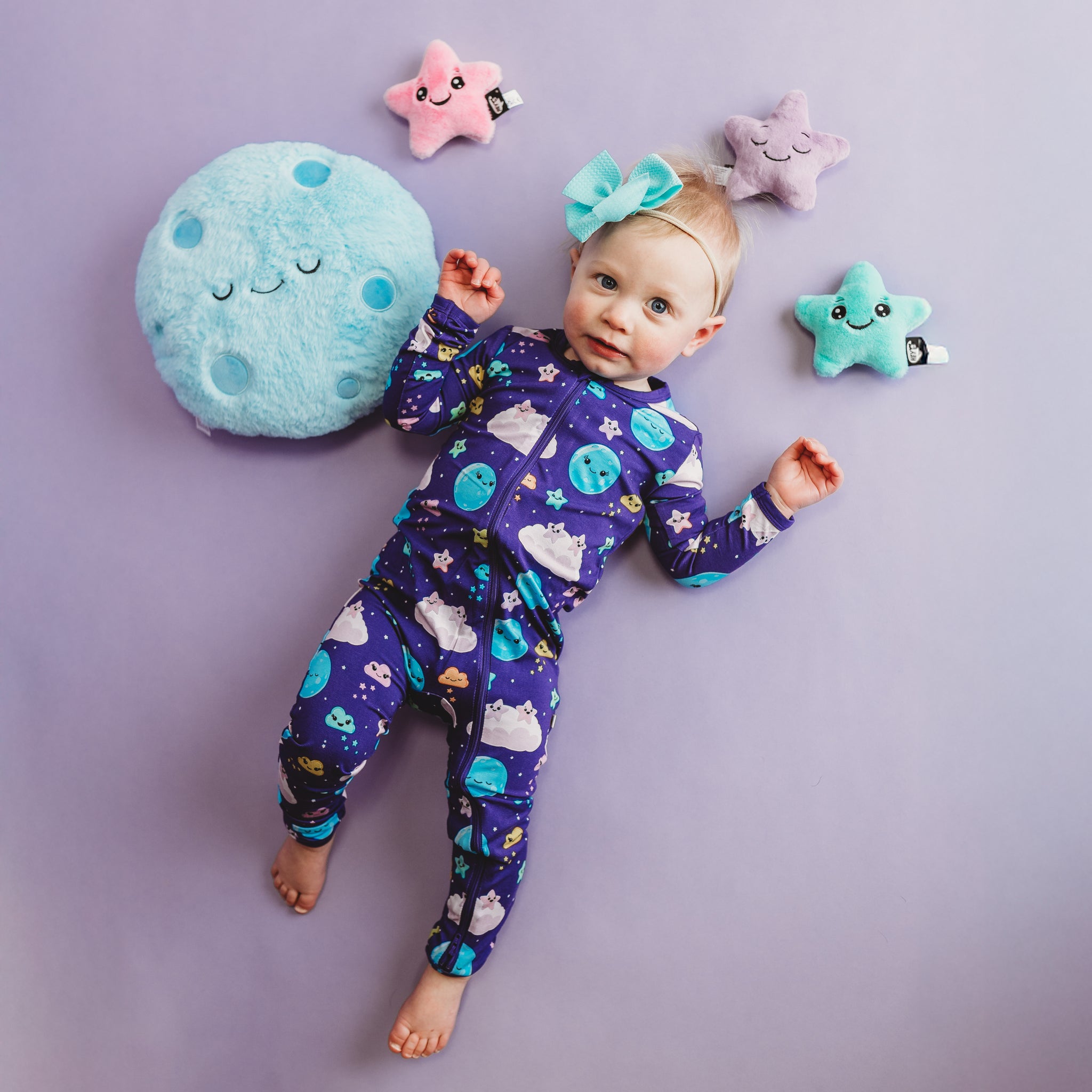 Mindful Moon and Sleepy Stars Plush and Zippy Bundle – Hey Bear