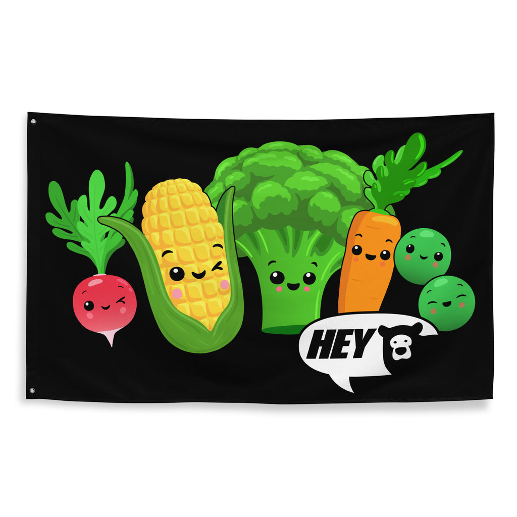 Funky Veggies! Flag – Hey Bear Sensory